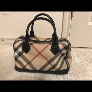 Authentic Burberry Nova Plaid Speedy